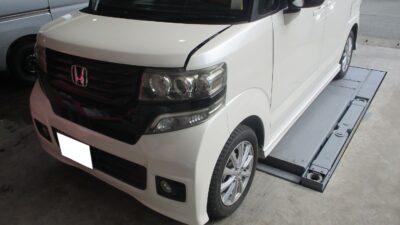 N-BOX　エアコン修理　【三重県多気郡明和町】